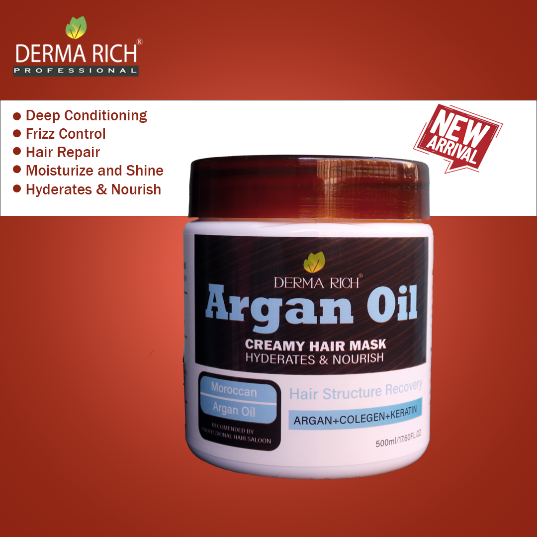 Argan Oil Hair Mask with Collegen & Keratin