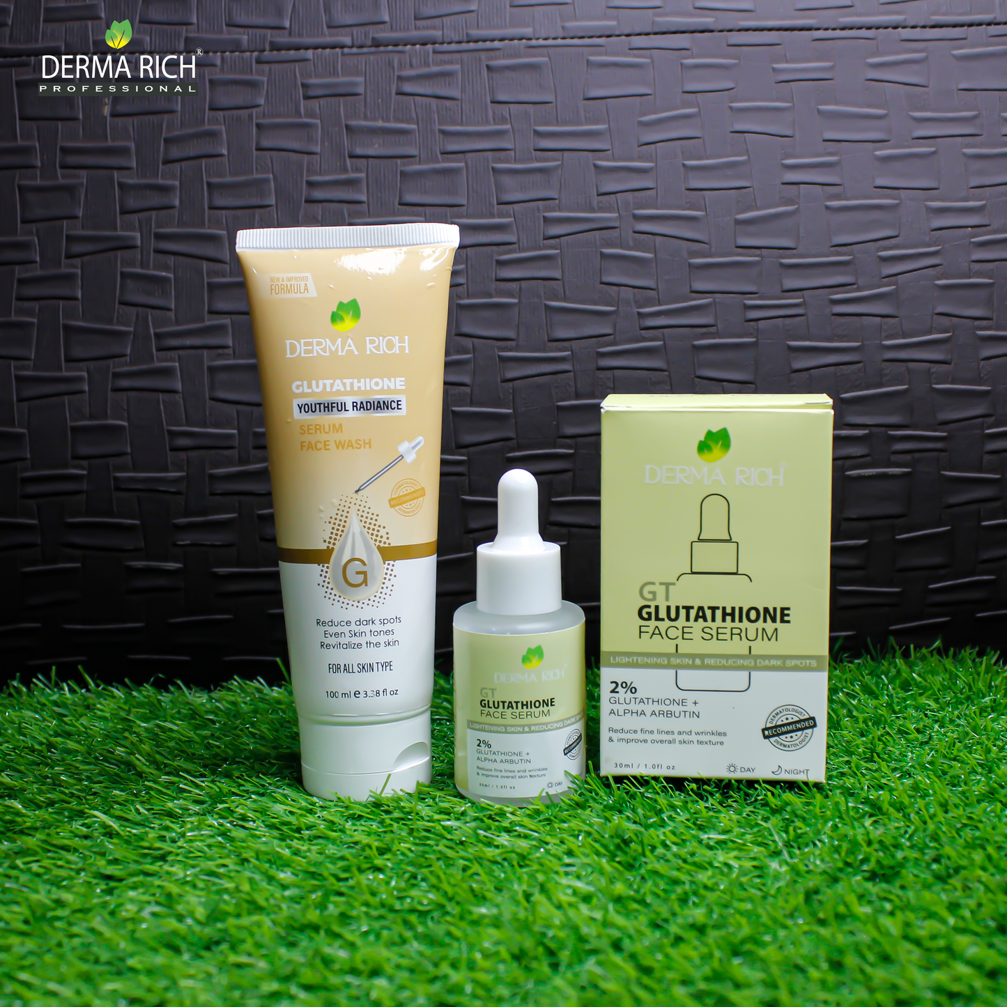 Glutathione Skin Brightening Kit -Glow & Dark Spot Reduction