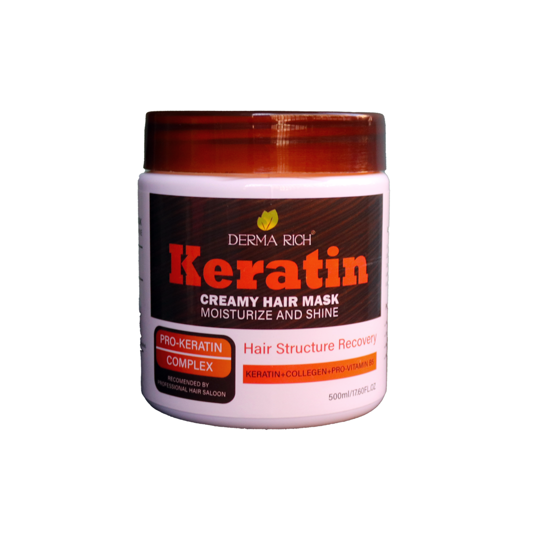 Keratin Hair Mask with Collegen and Pro-vitamin B5