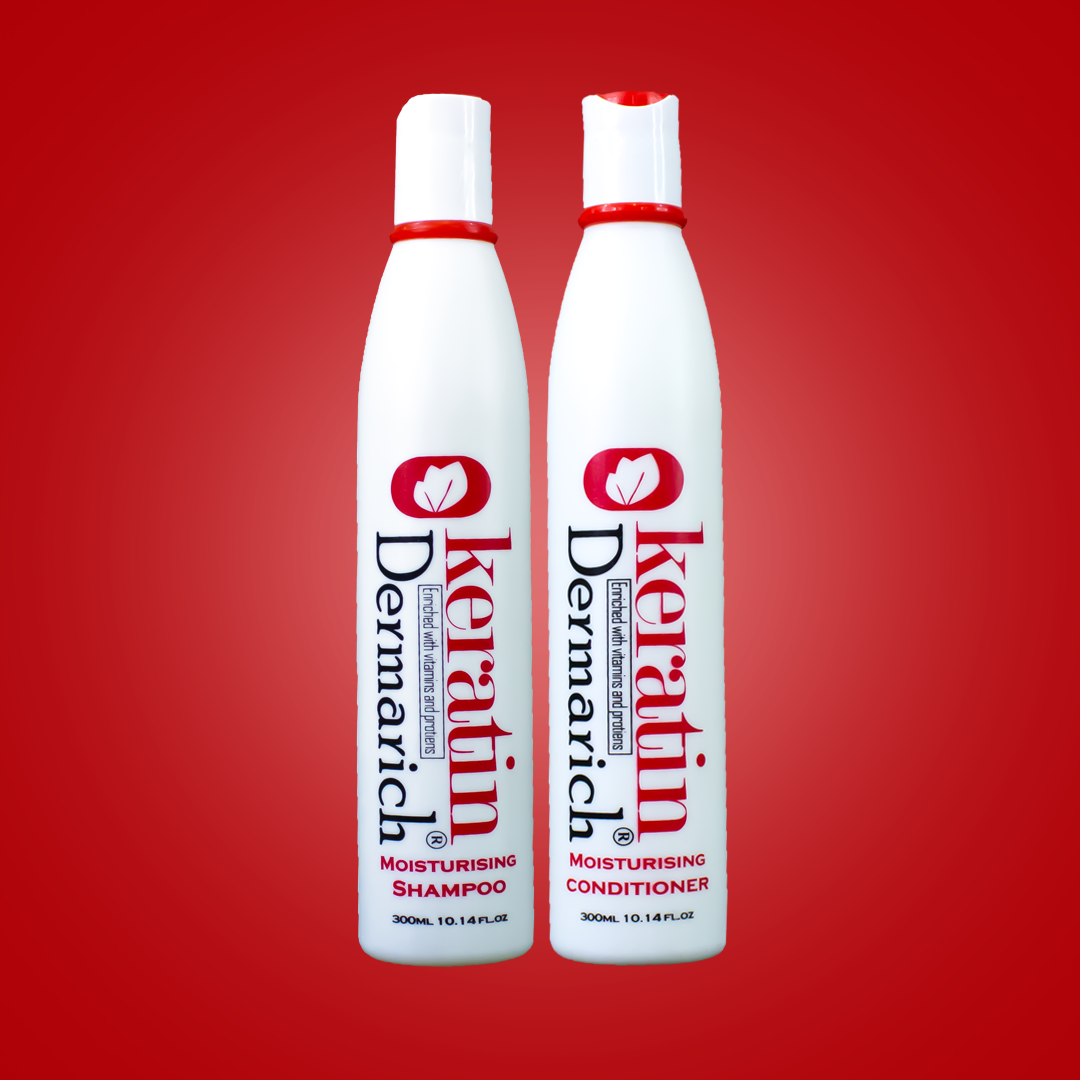 Keratin Moisturizing Shampoo and Conditioner