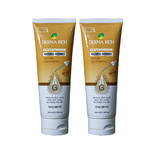 Glutathione Face Wash for Brighten, Cleanse & Glow (Pack of 2)