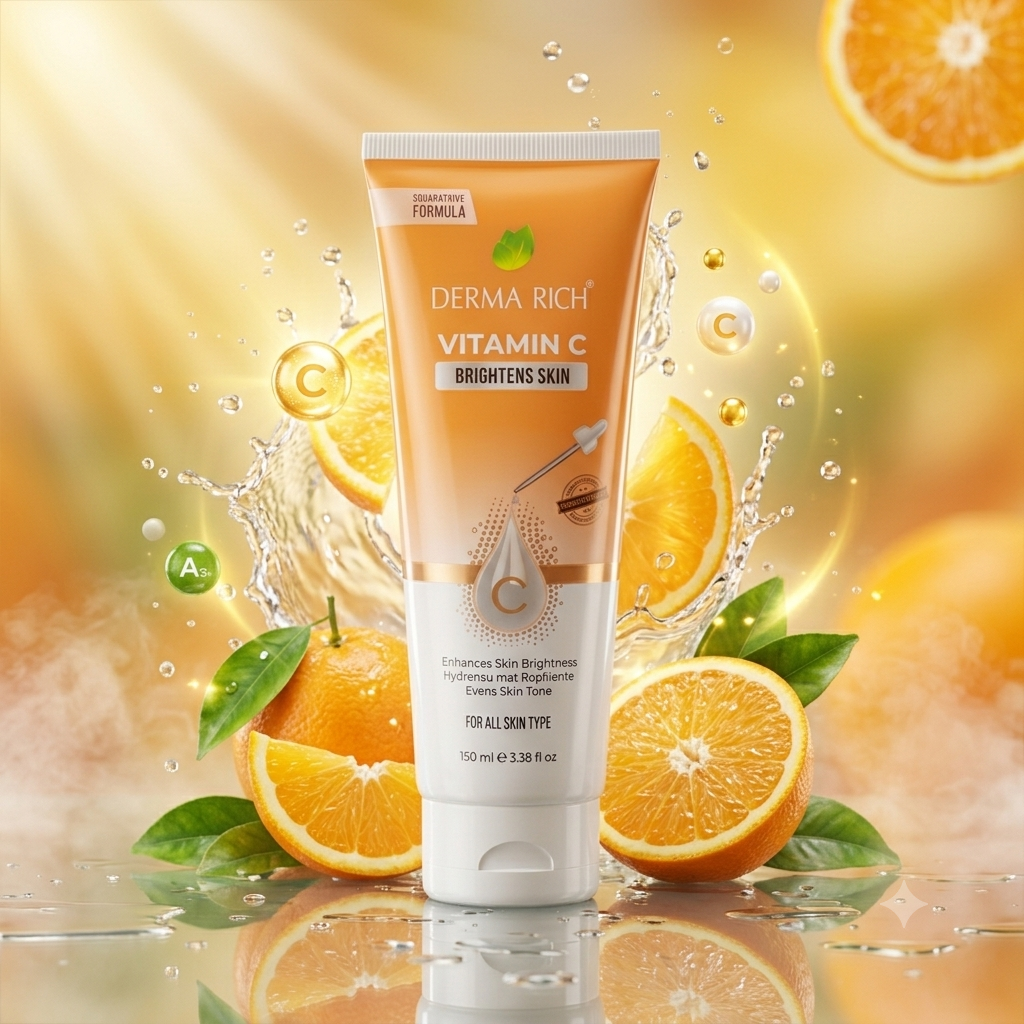 Vitamin C Face Wash For Bright & Radiant Skin - 100ml