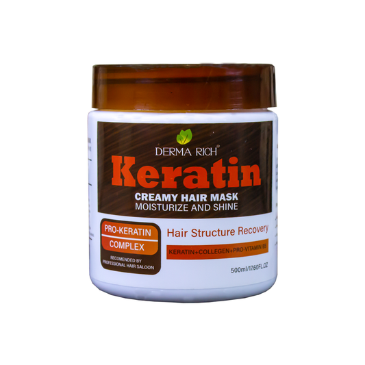 Keratin Hair Mask with Collegen and Pro-vitamin B5