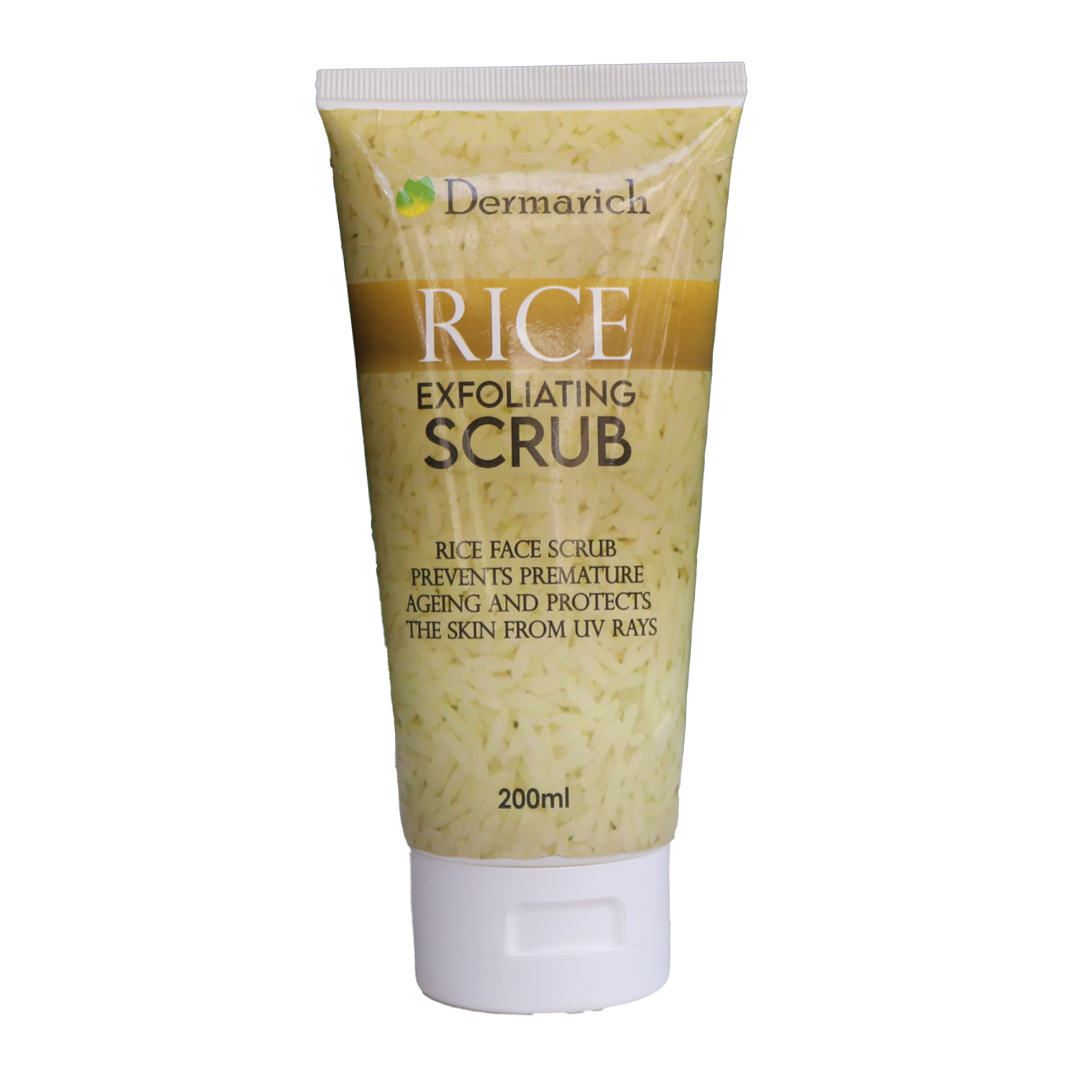 Process Rice Scrub Exfoliating Rice Cleansing Facial Scrub in Pakistan – Dermarich