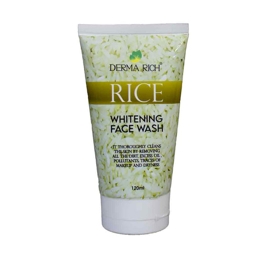 Dermarich Rice Extract Whitening Face Wash 120ML