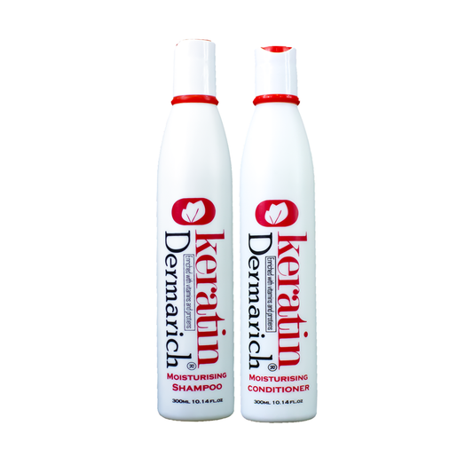 Keratin Moisturizing Shampoo and Conditioner