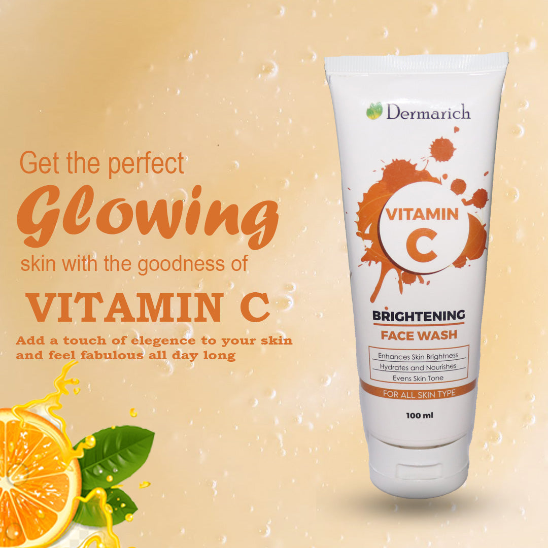 Vitamin C Face Wash For Bright & Radiant Skin - 100ml