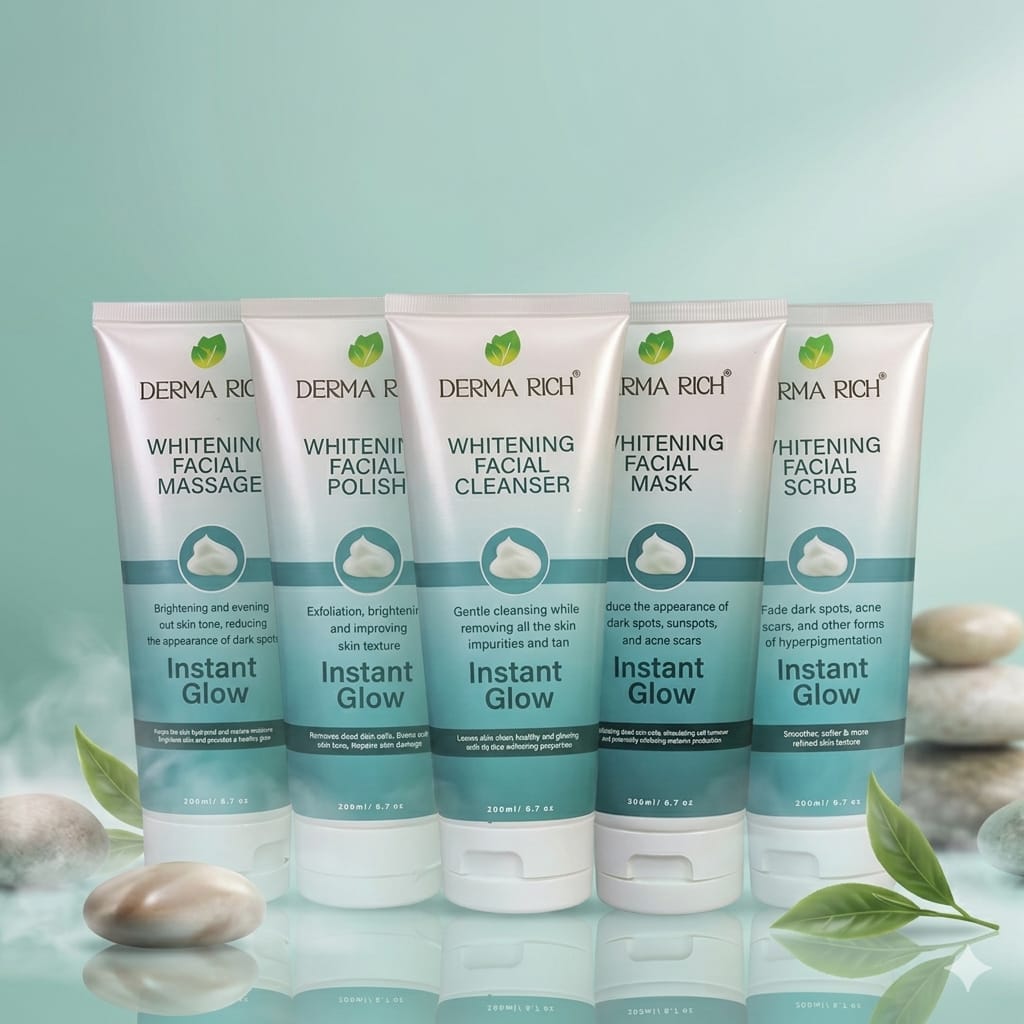Whitening Facial Kit for Bright, Smooth & Clear Skin- Saloon Pack