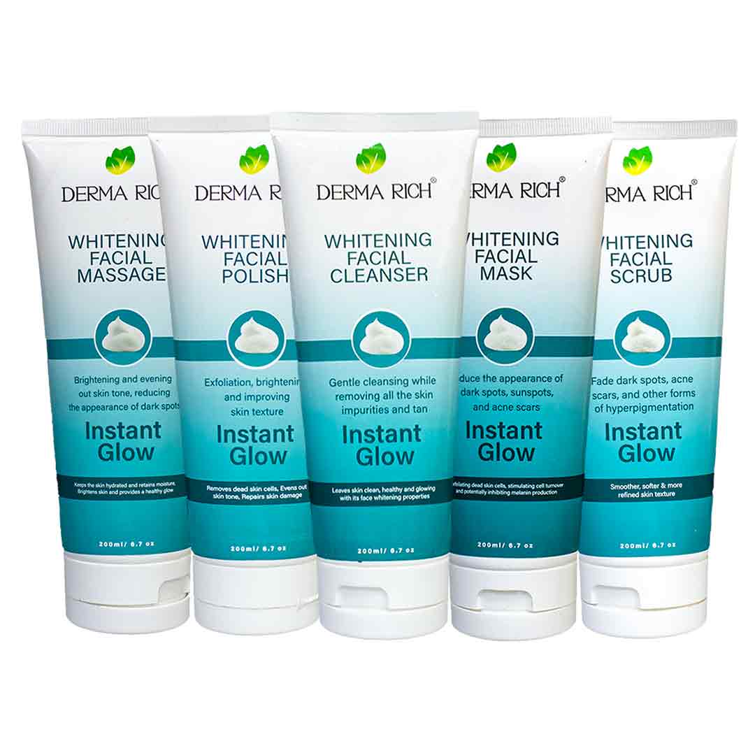 Whitening Facial Kit for Bright, Smooth & Clear Skin- Saloon Pack